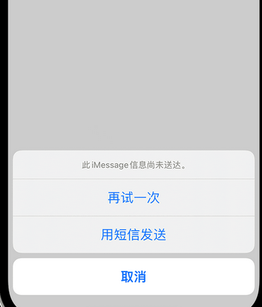 凌源apple维修iPhone上无法正常发送iMessage信息